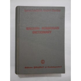 ENGLISH - ROMANIAN  DICTIONARY (englez-roman)  -  Leon Levitchi * Andrei Bantas 